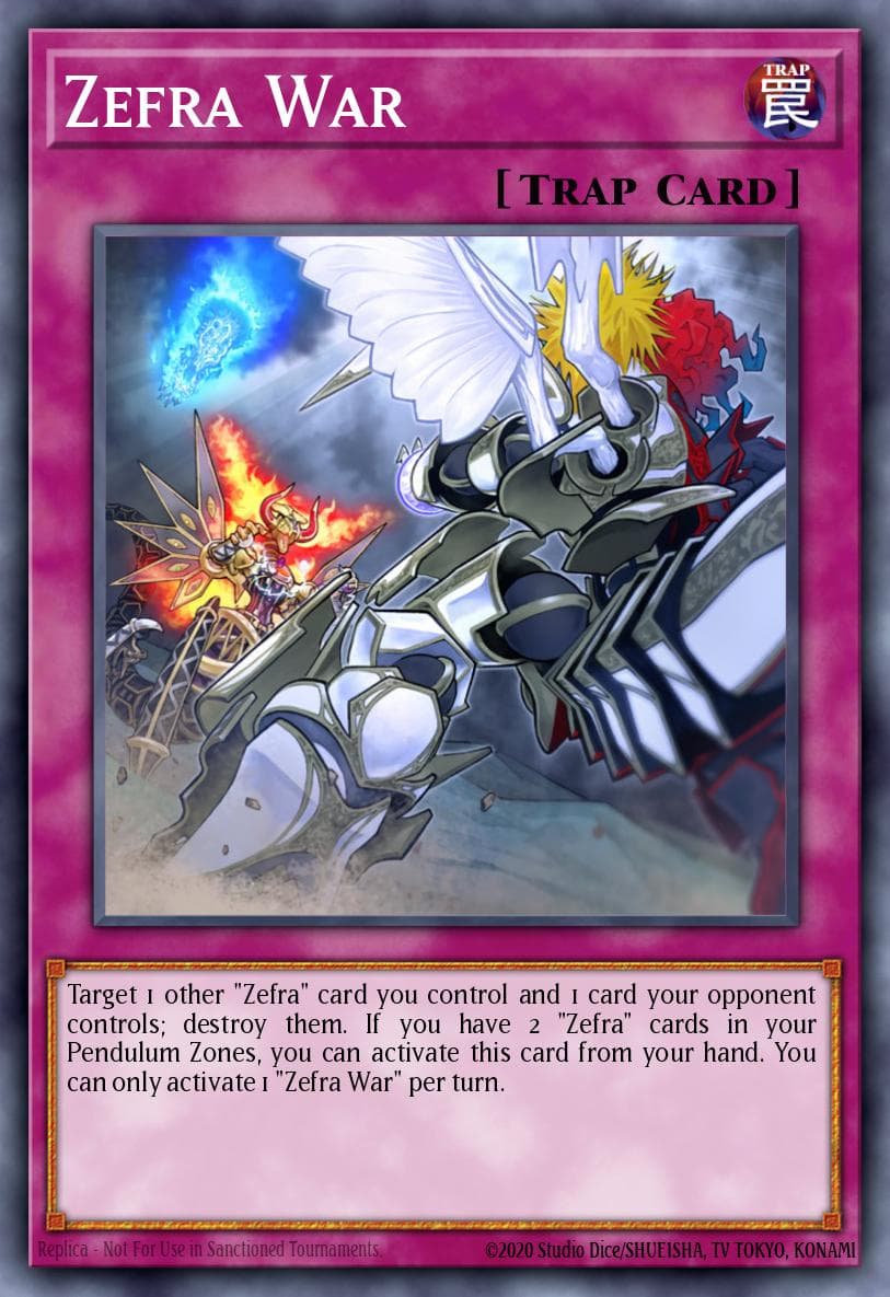 Zefra War Maximum Crisis: Special Edition card