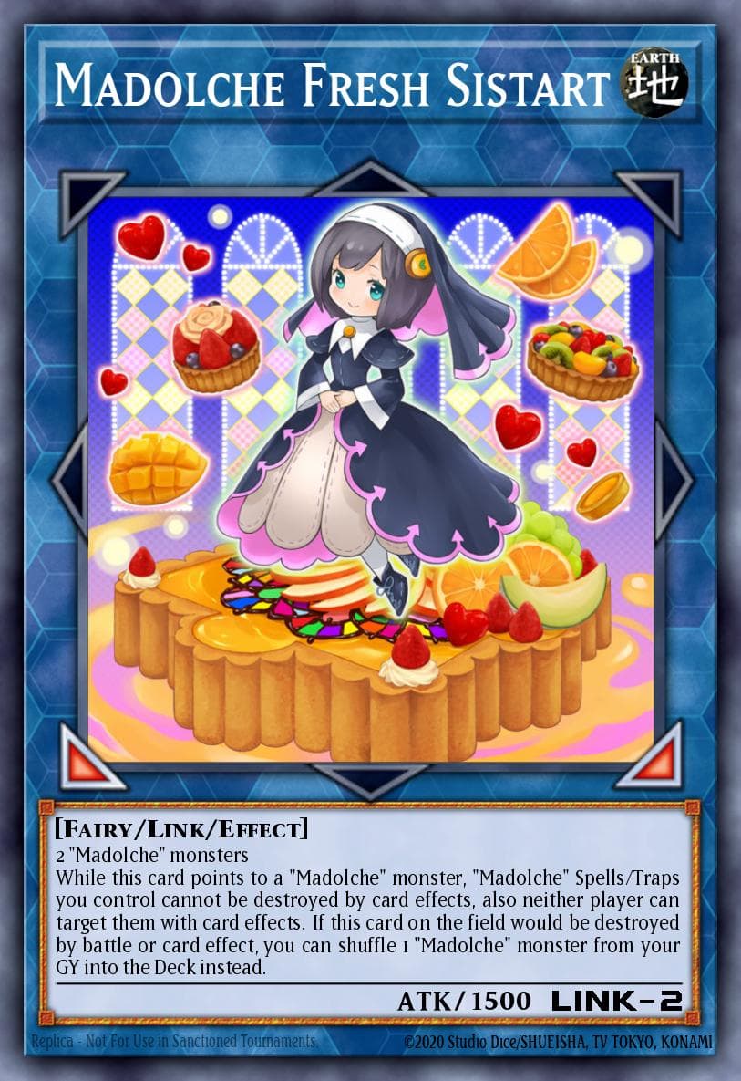 Madolche Fresh Sistart Flames of Destruction Special Edition card