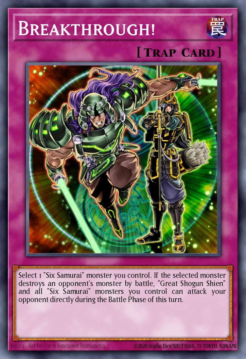 Breakthrough! Force of the Breaker: Special Edition card