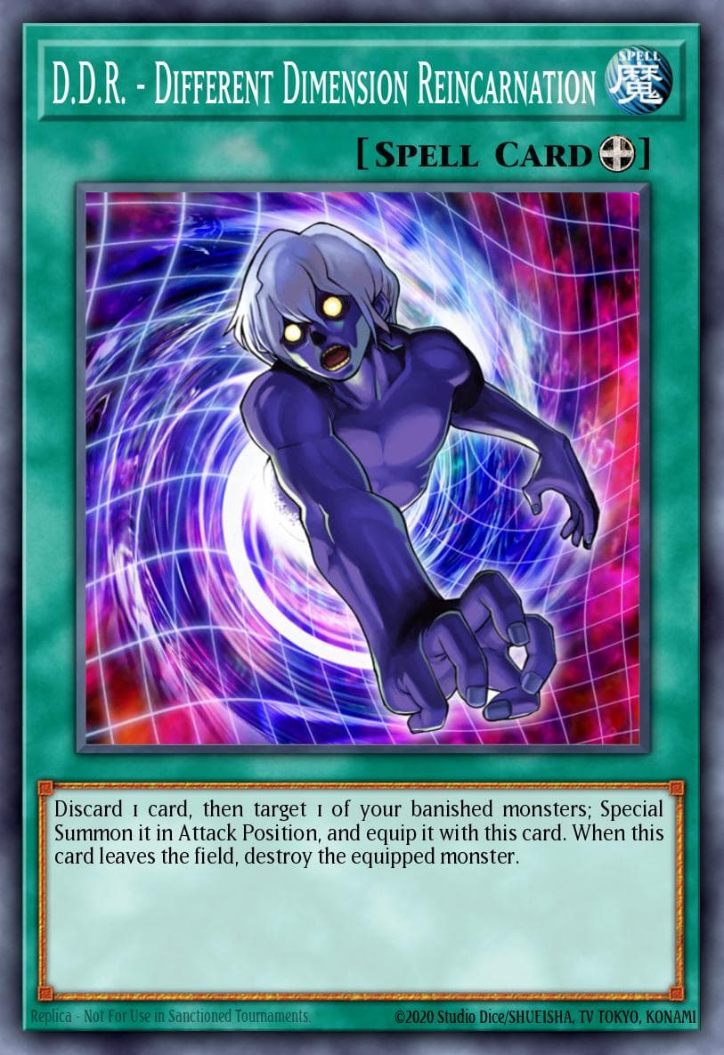 D.D.R. - Different Dimension Reincarnation Structure Deck: Cyberse Link card
