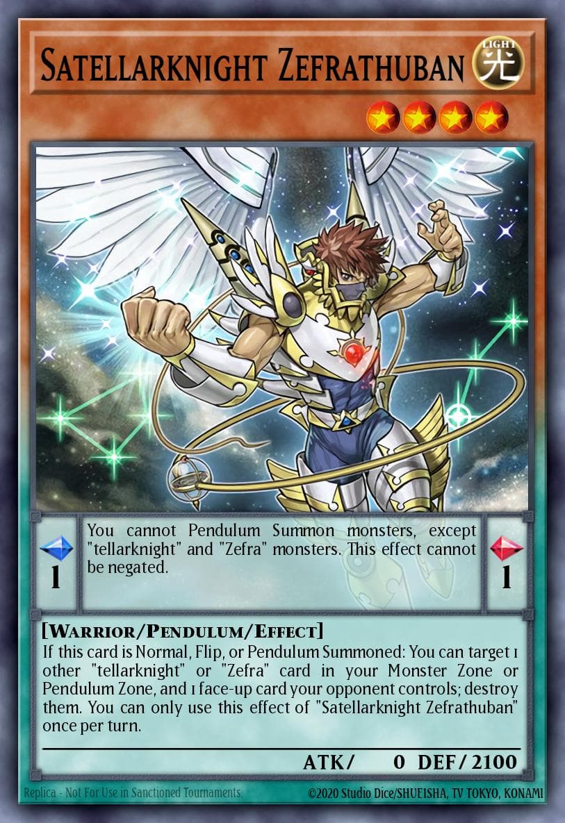 Satellarknight Zefrathuban Crossed Souls: Advance Edition card
