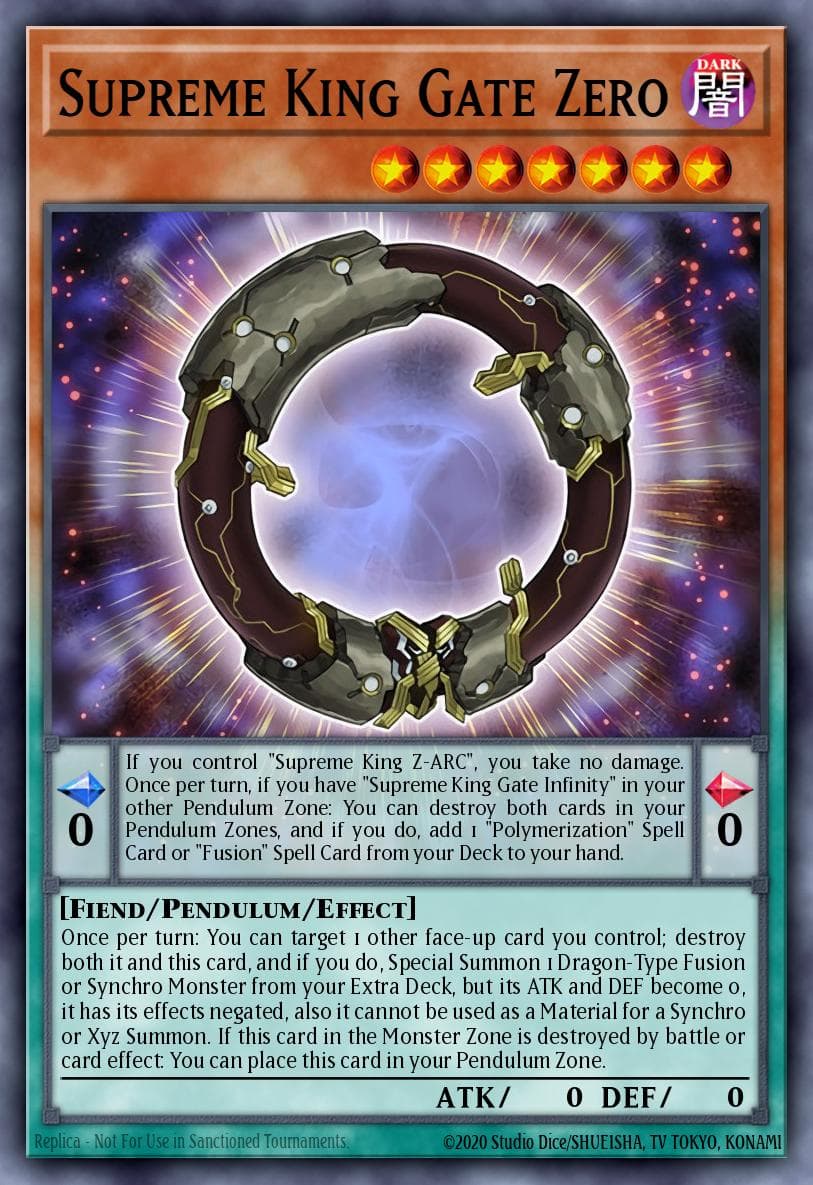 Supreme King Gate Zero Maximum Crisis: Special Edition card