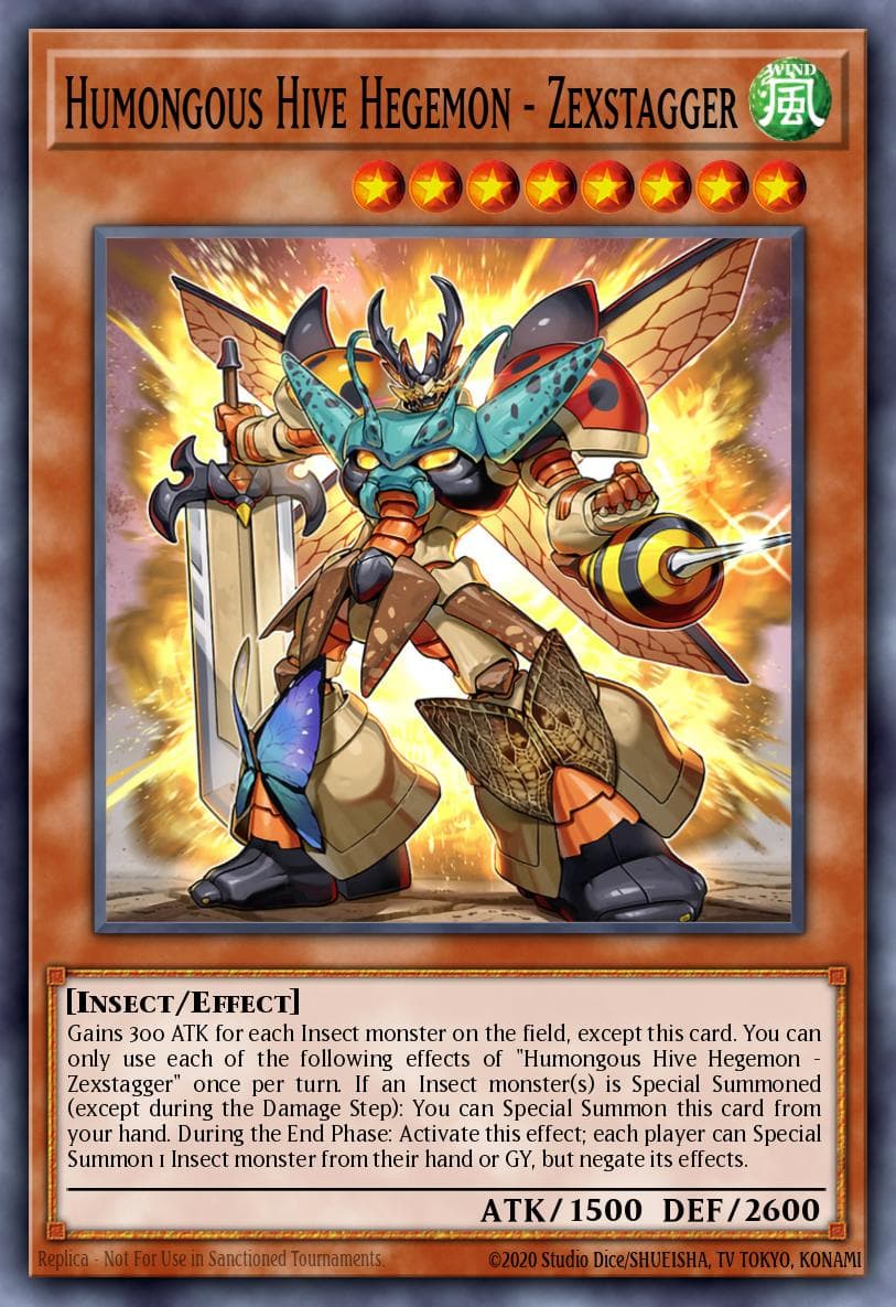 Humongous Hive Hegemon - Zexstagger Photon Hypernova card