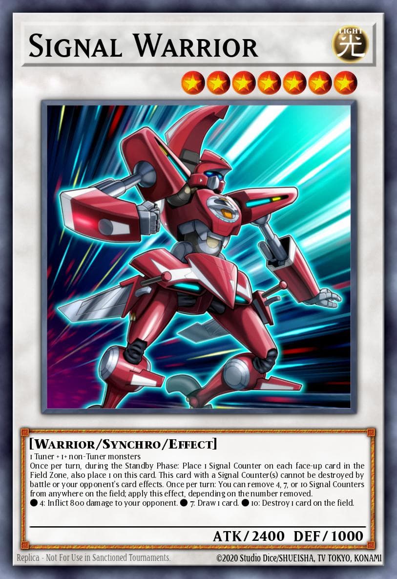 Signal Warrior Duel Power card