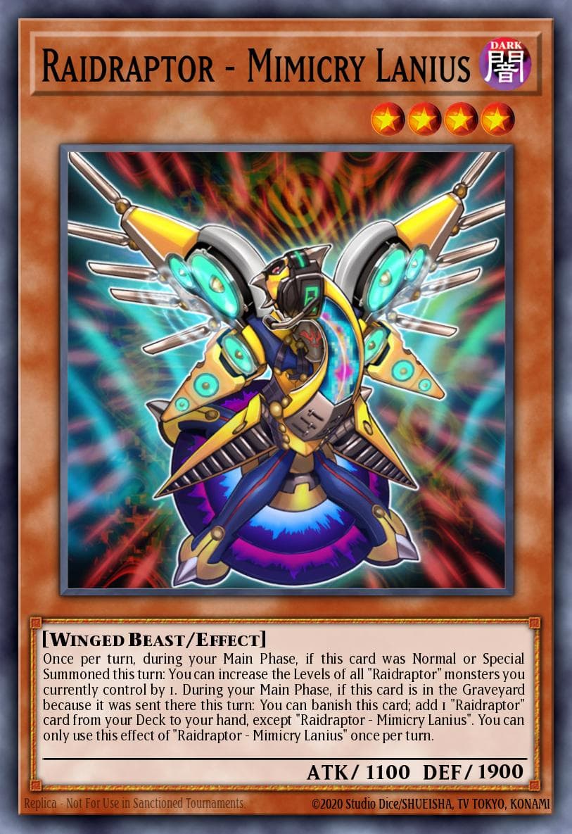 Raidraptor - Mimicry Lanius 2016 Mega-Tin Mega Pack card