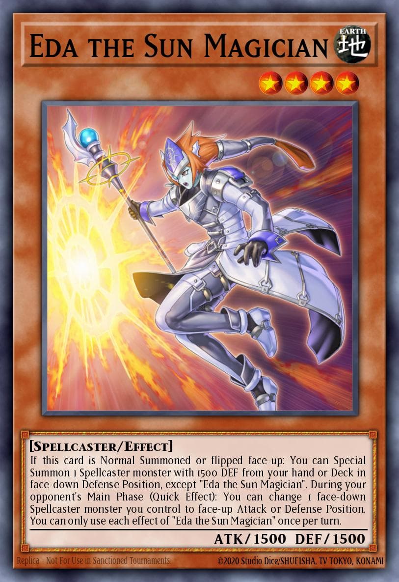 Eda the Sun Magician 2022 Tin of the Pharaoh's Gods card
