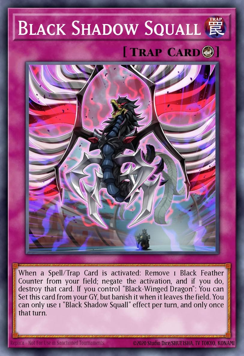 Black Shadow Squall 25th Anniversary Tin: Dueling Heroes Mega Pack card