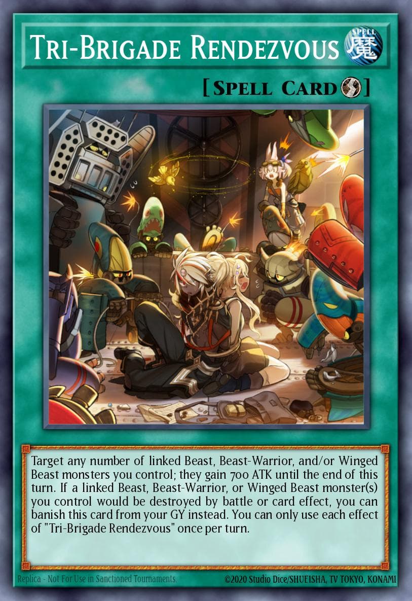 Tri-Brigade Rendezvous 2022 Tin of the Pharaoh's Gods card