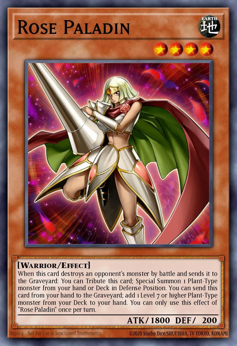 Rose Paladin Legendary Duelists: Season 2 card