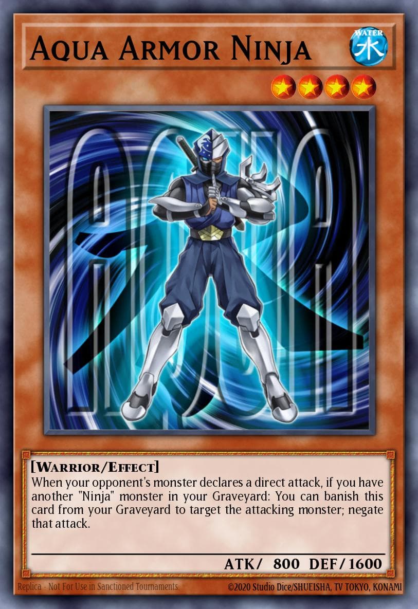 Aqua Armor Ninja Order of Chaos: Special Edition card