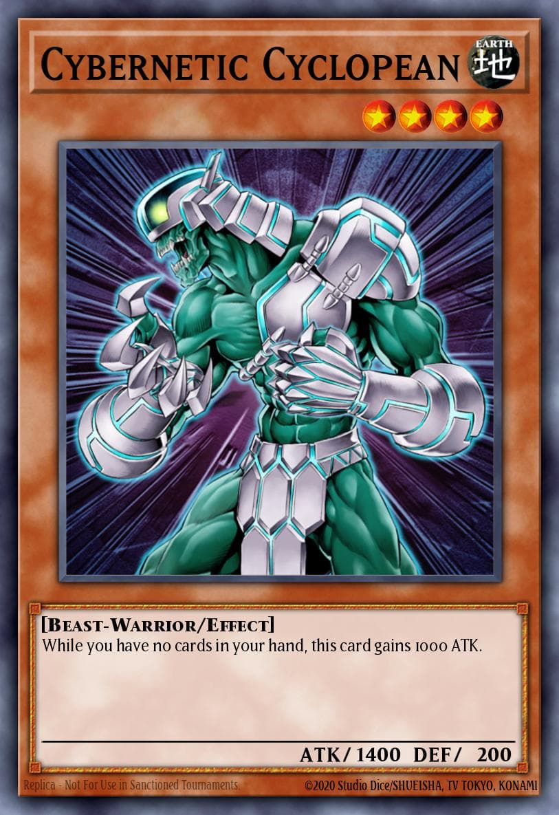 Cybernetic Cyclopean Dark Revelation Volume 4 card