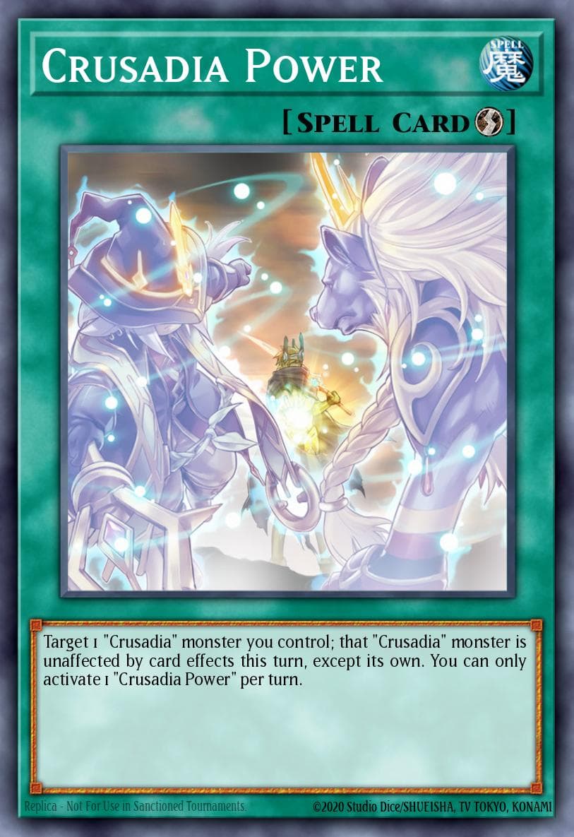 Crusadia Power 2019 Gold Sarcophagus Tin Mega Pack card