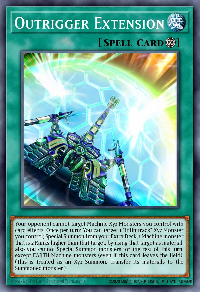 Outrigger Extension The Infinity Chasers card