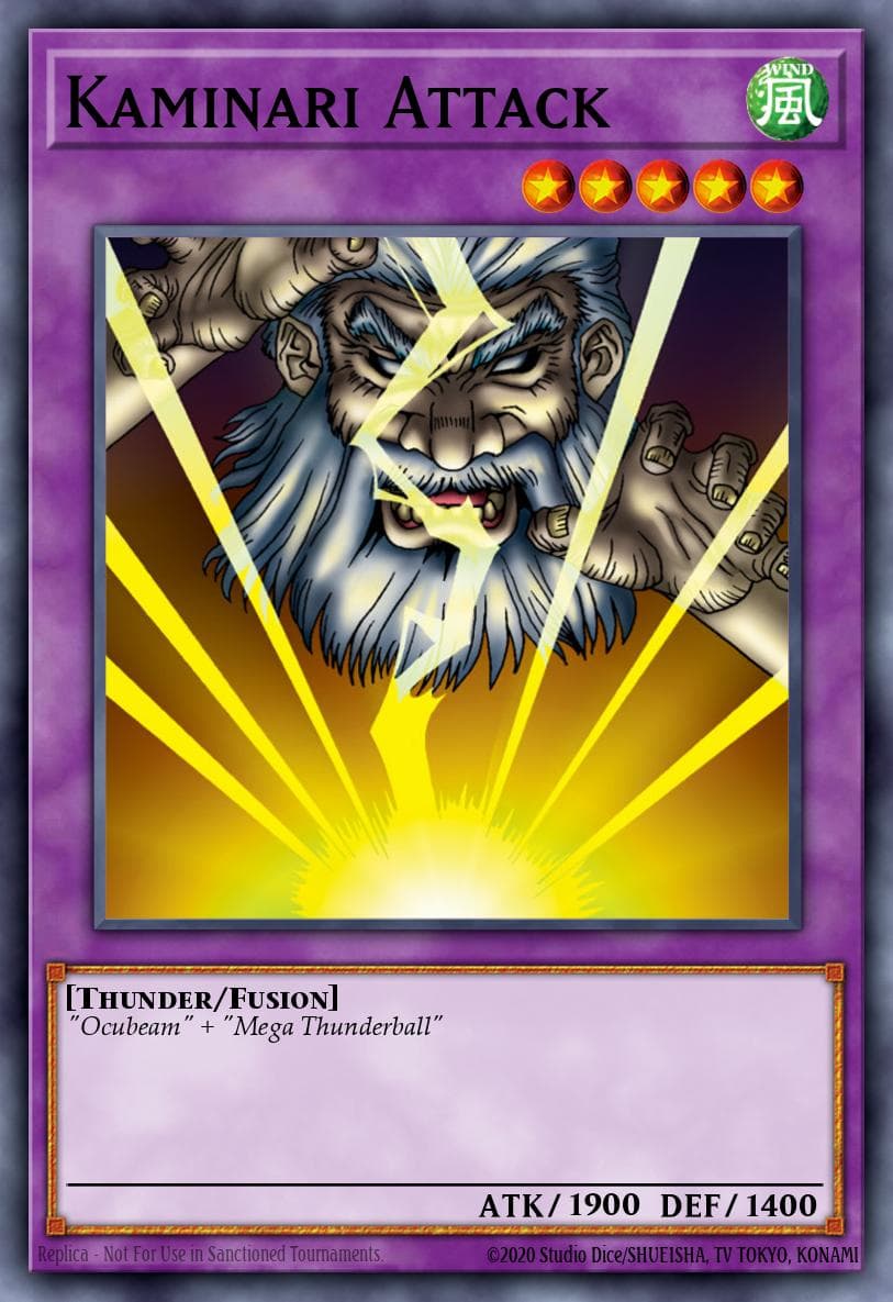 Kaminari Attack Metal Raiders card