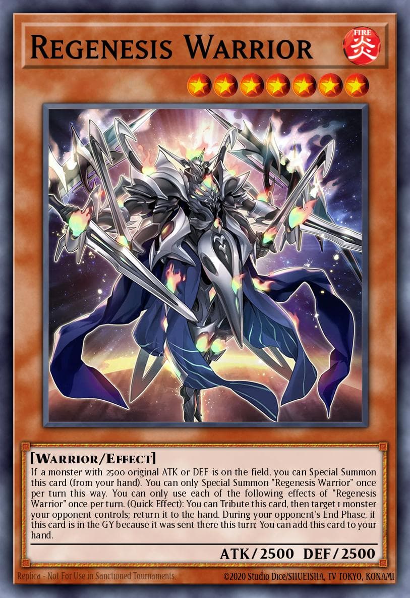 Regenesis Warrior Alliance Insight card