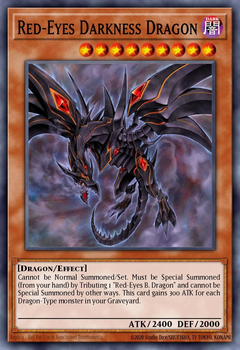 Red-Eyes Darkness Dragon World Championship 2010 Card Pack card