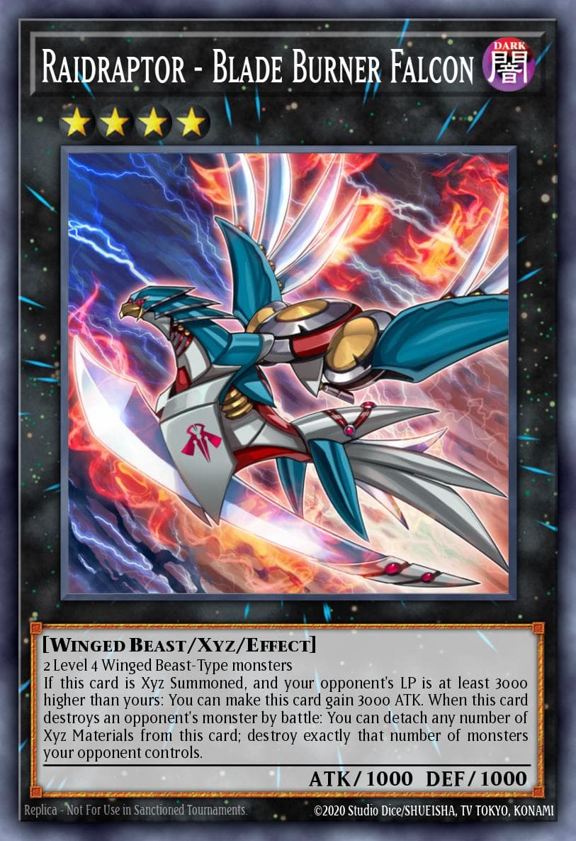 Raidraptor - Blade Burner Falcon Dragons of Legend: The Complete Series card