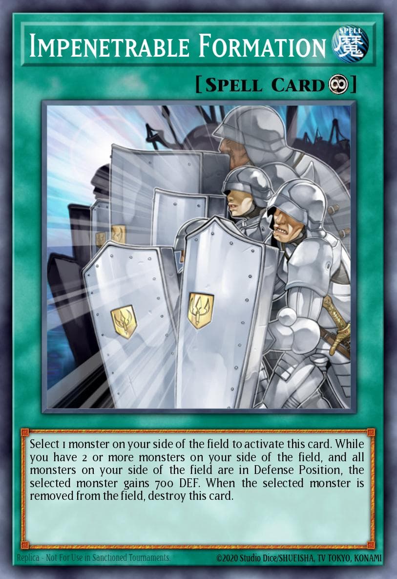 Impenetrable Formation Dark Revelation Volume 3 card