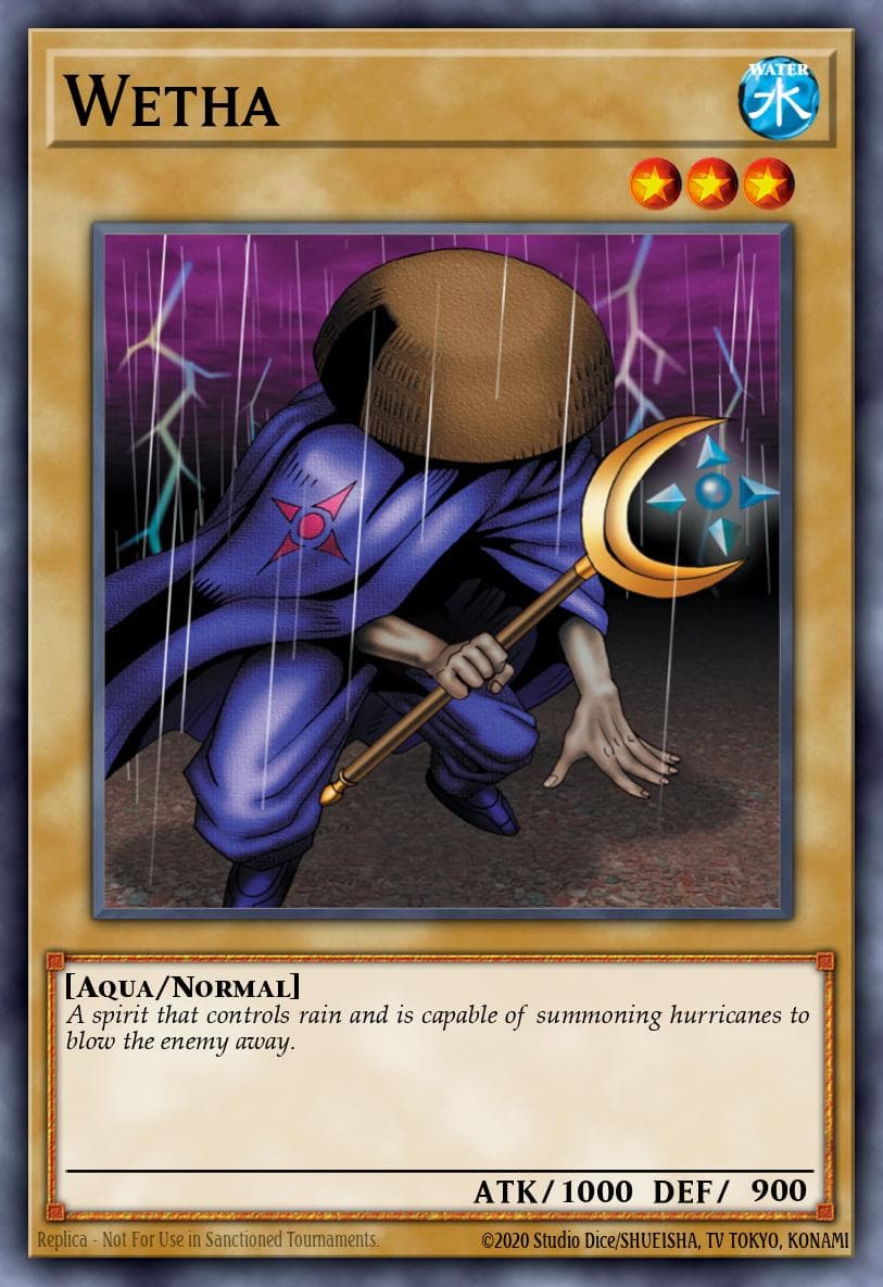 Wetha 遊戲王 card