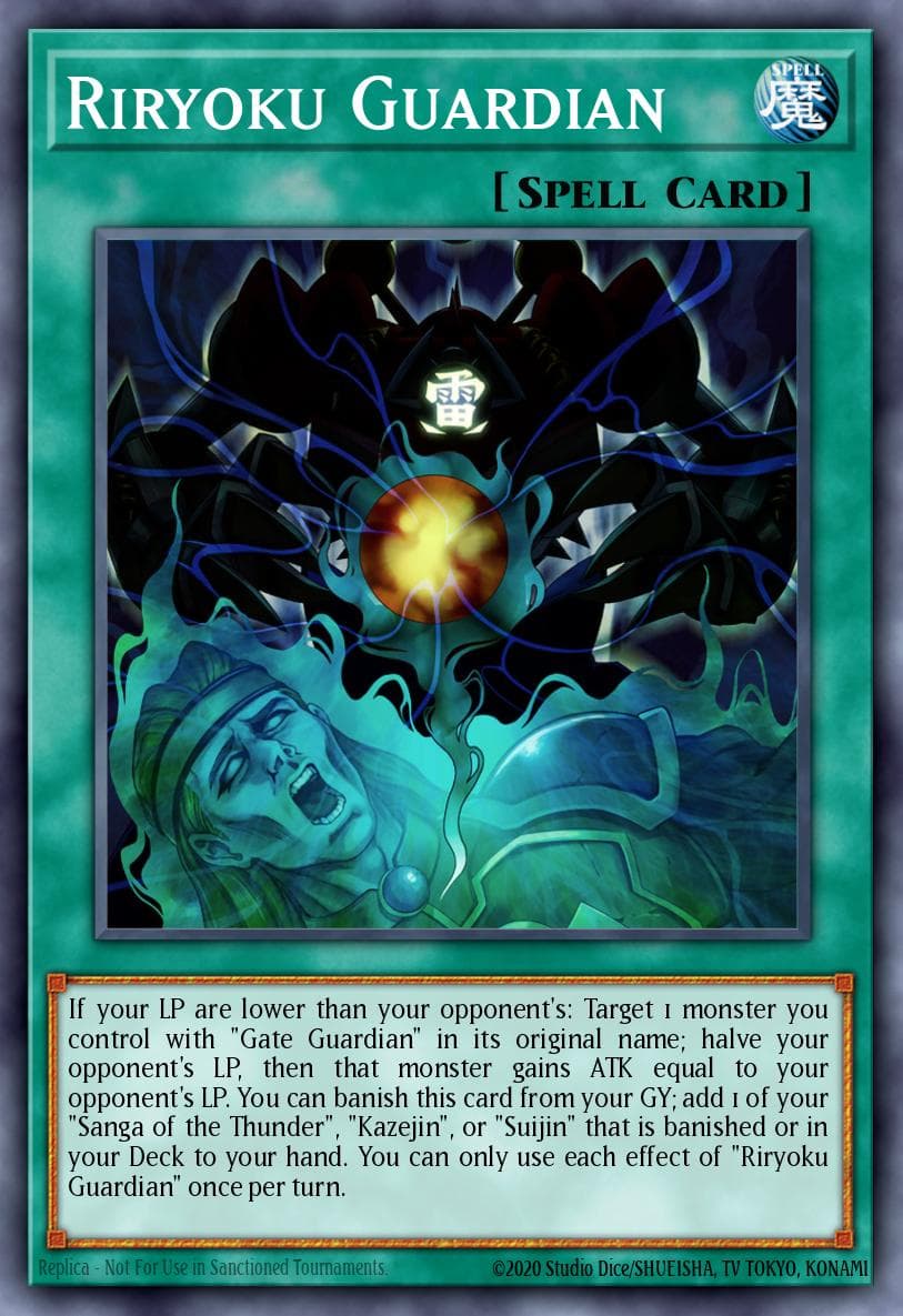 Riryoku Guardian Maze of Memories card