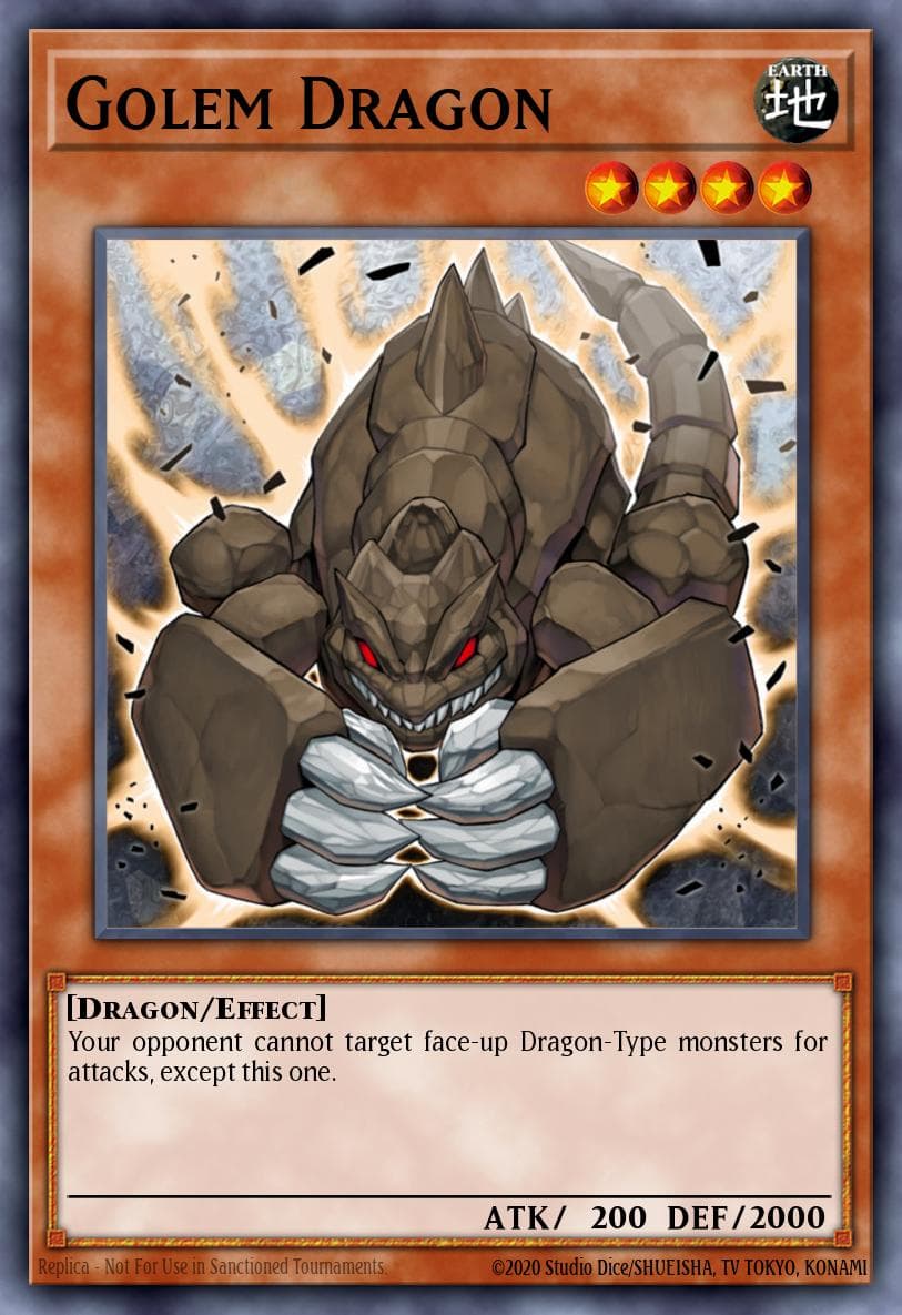 Golem Dragon Weekly Shonen Jump September 2013 membership promotional card card