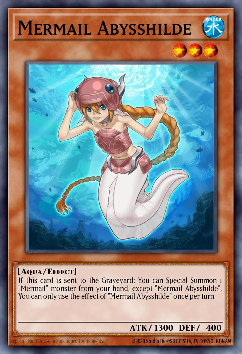 水精鱗－深淵希德 遊戲王 card