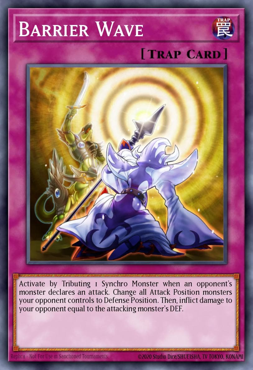 Barrier Wave Duelist Revolution: Special Edition card