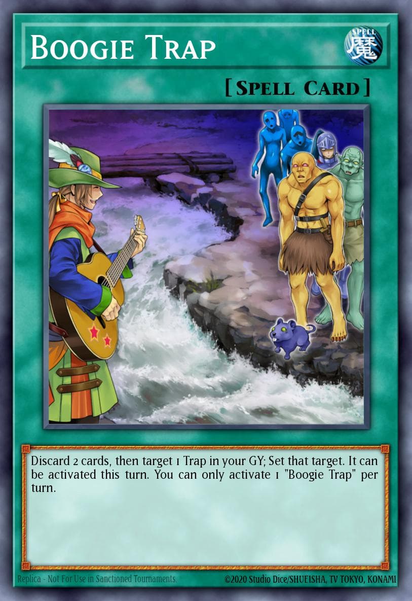 Boogie Trap Code of the Duelist Special Edition card