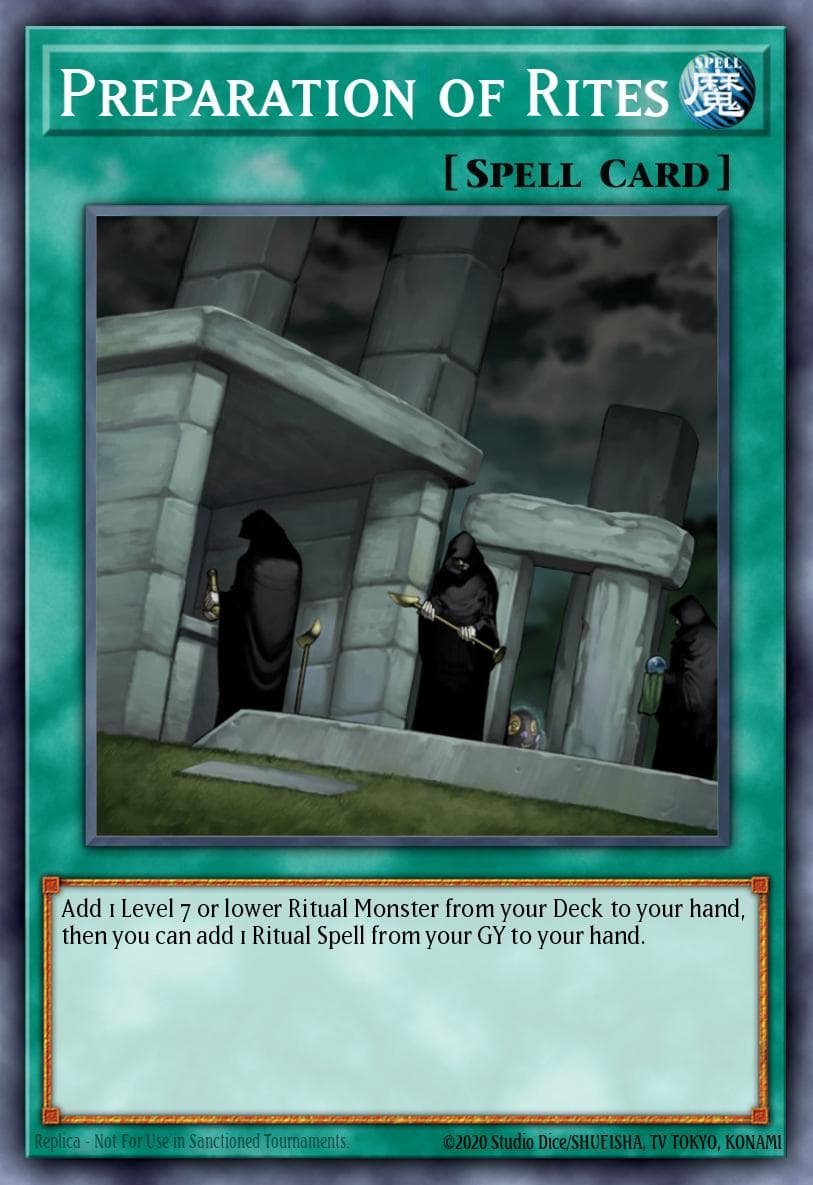 Preparation of Rites Amazing Defenders card