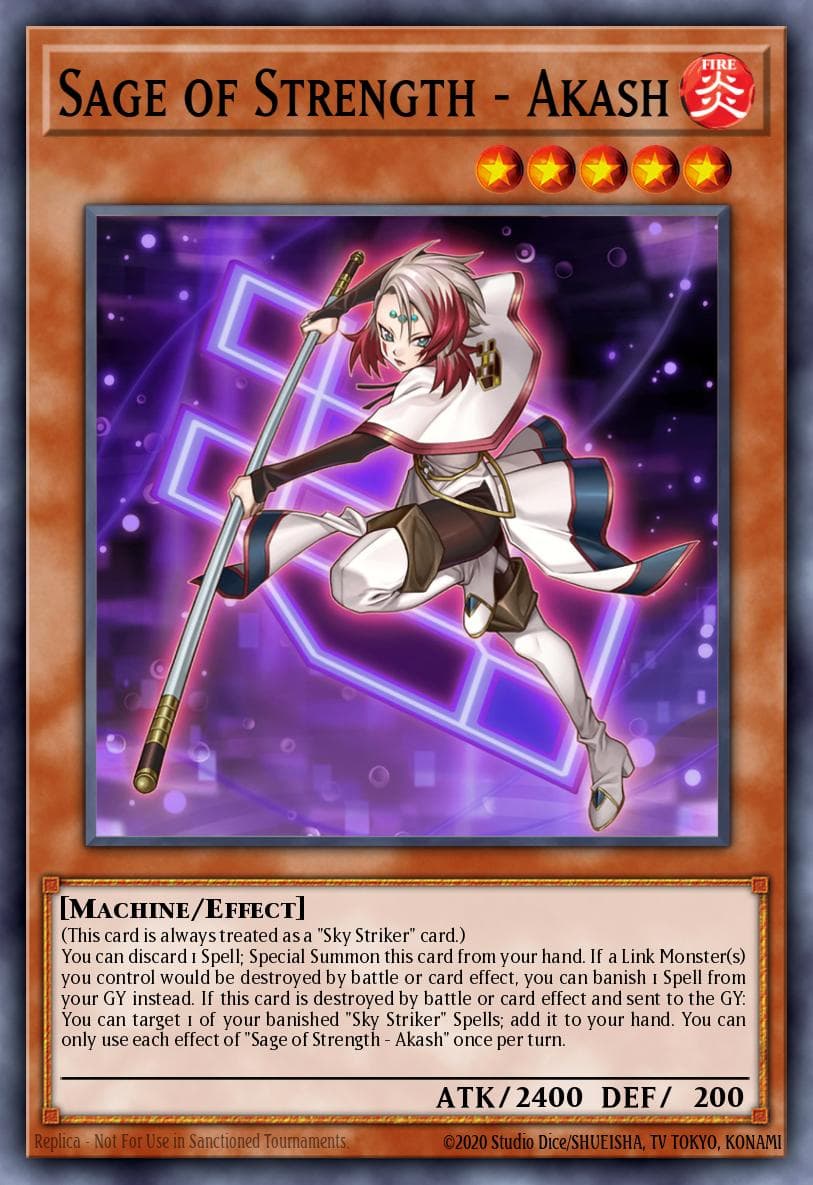 Sage of Strength - Akash Battles of Legend: Monstrous Revenge card