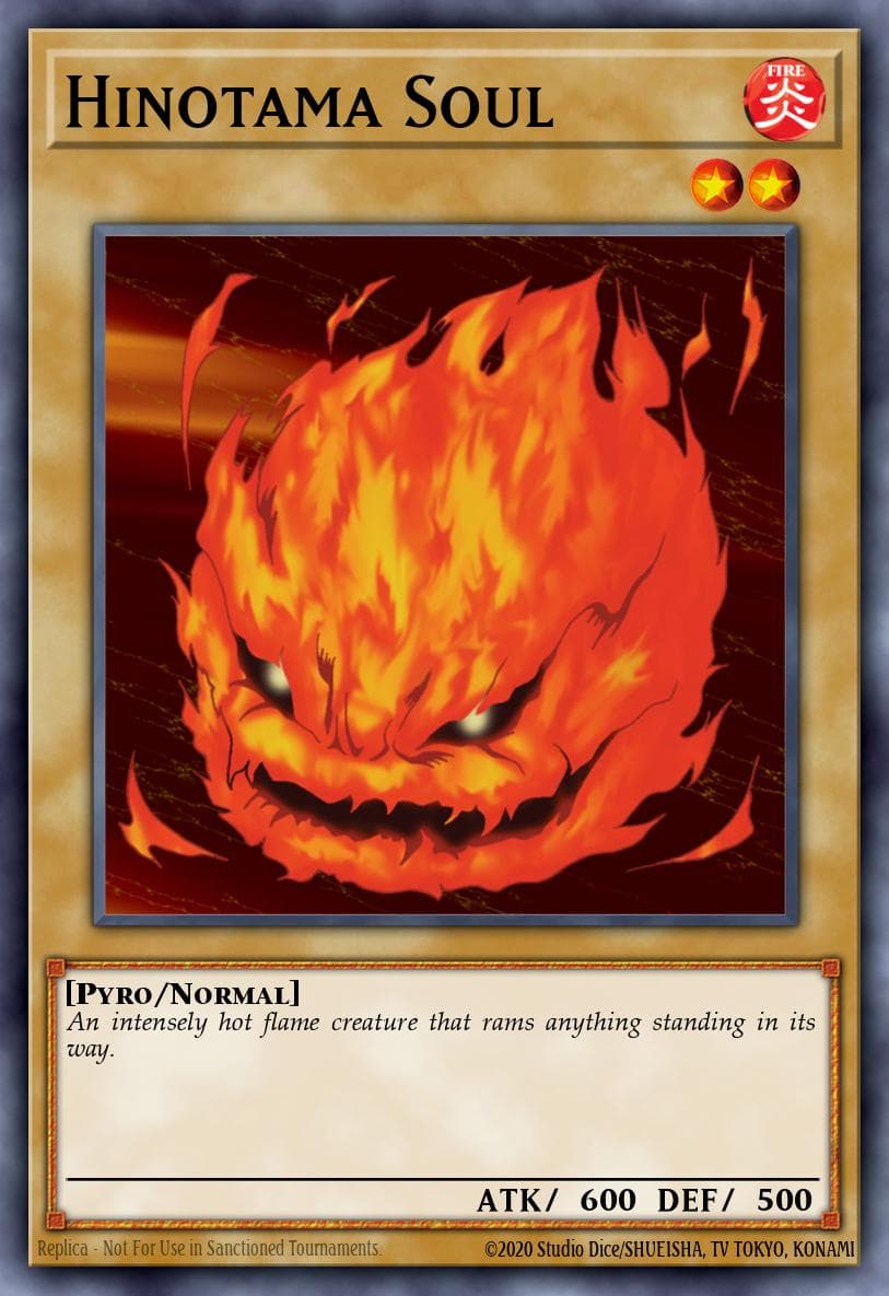 Hinotama Soul Legend of Blue Eyes White Dragon card