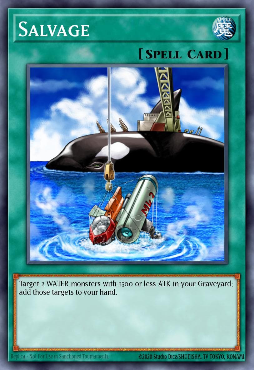 Salvage Structure Deck: Fury from the Deep card