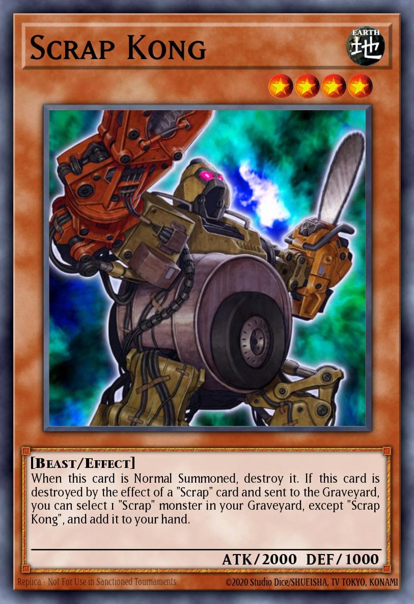 Scrap Kong Extreme Victory Sneak Peek Participation Card card