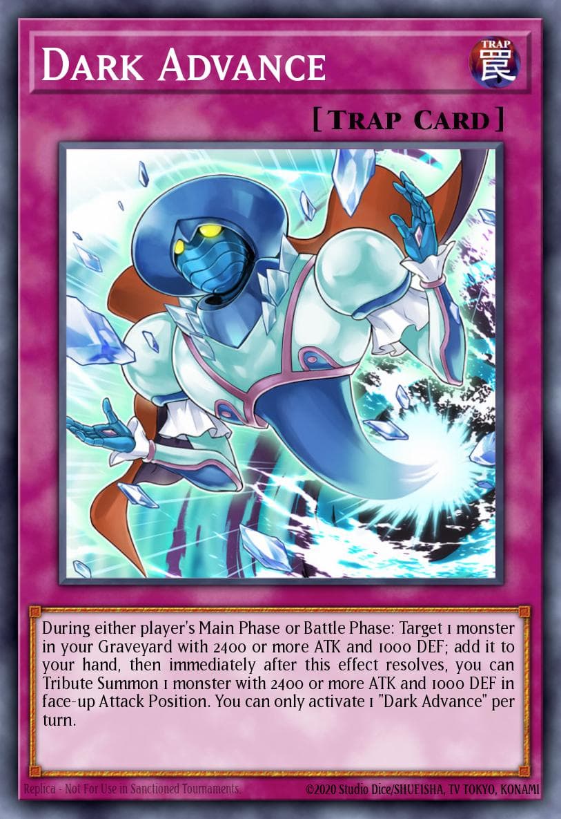 Dark Advance Premium Gold: Infinite Gold card
