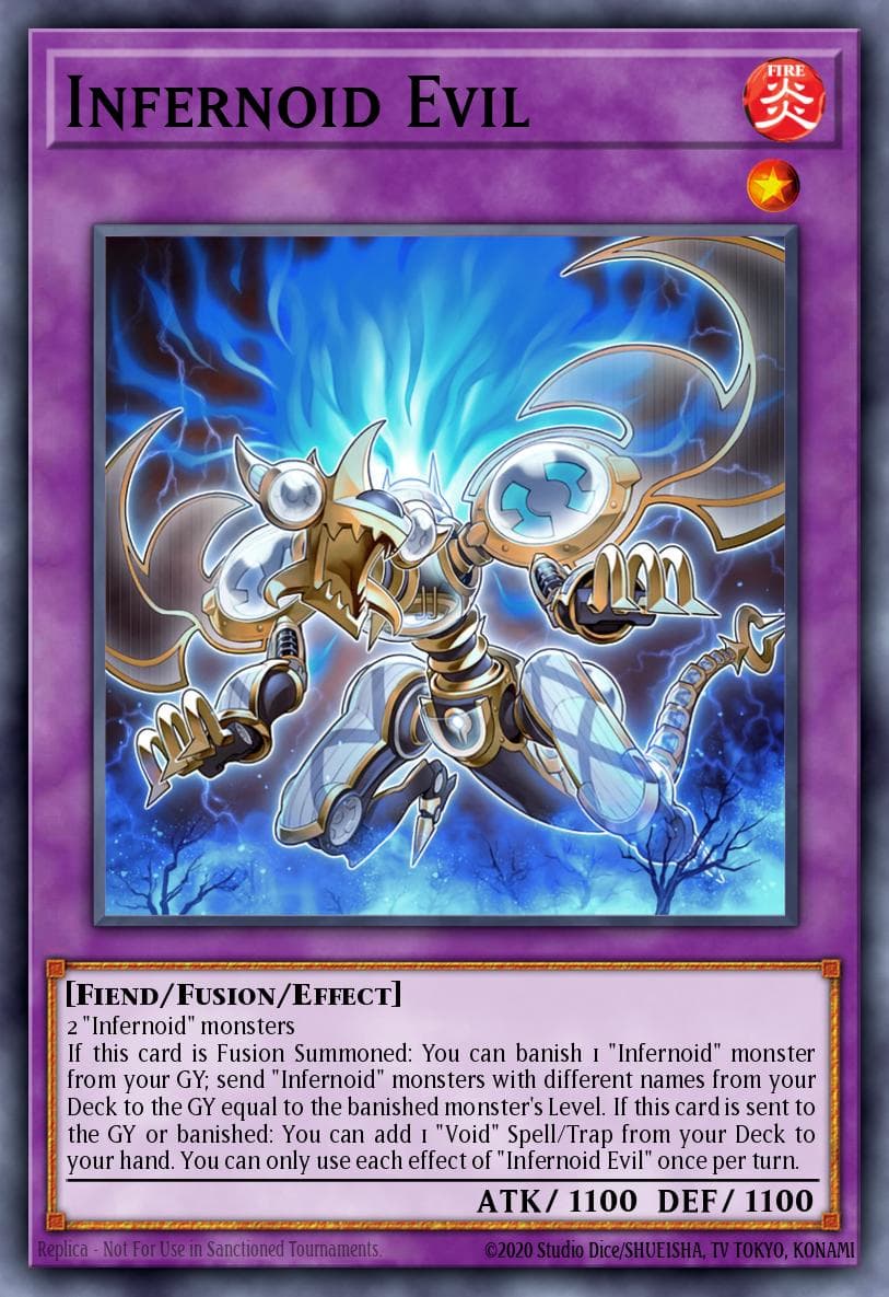 Infernoid Evil Battles of Legend: Terminal Revenge card