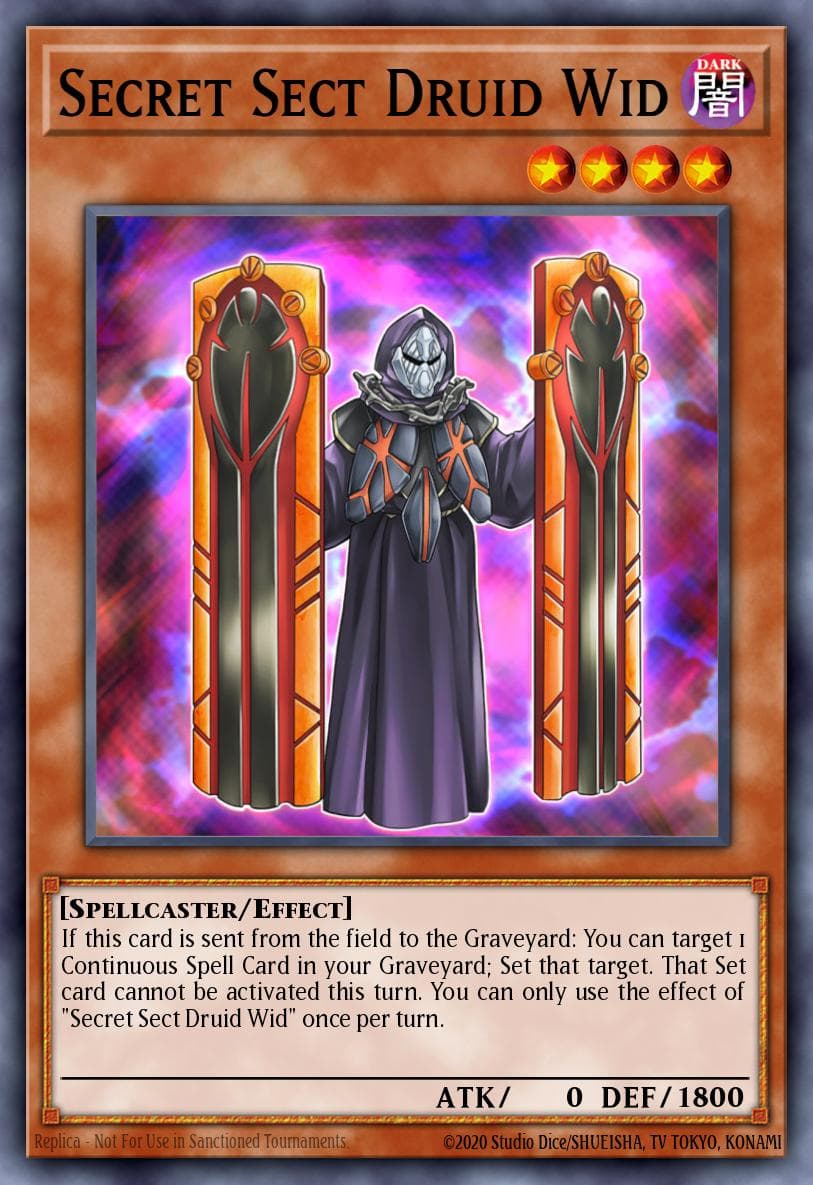 Secret Sect Druid Wid 2014 Mega-Tin Mega Pack card