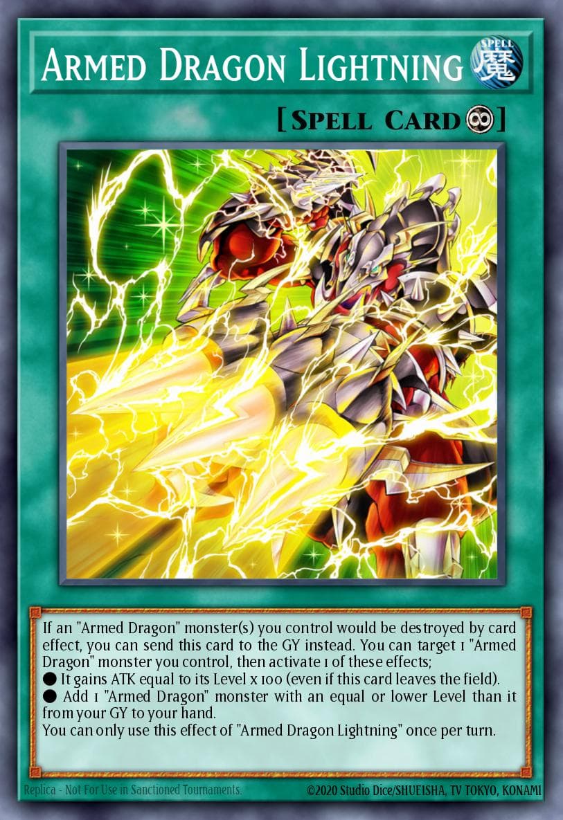 Armed Dragon Lightning 2022 Tin of the Pharaoh's Gods card