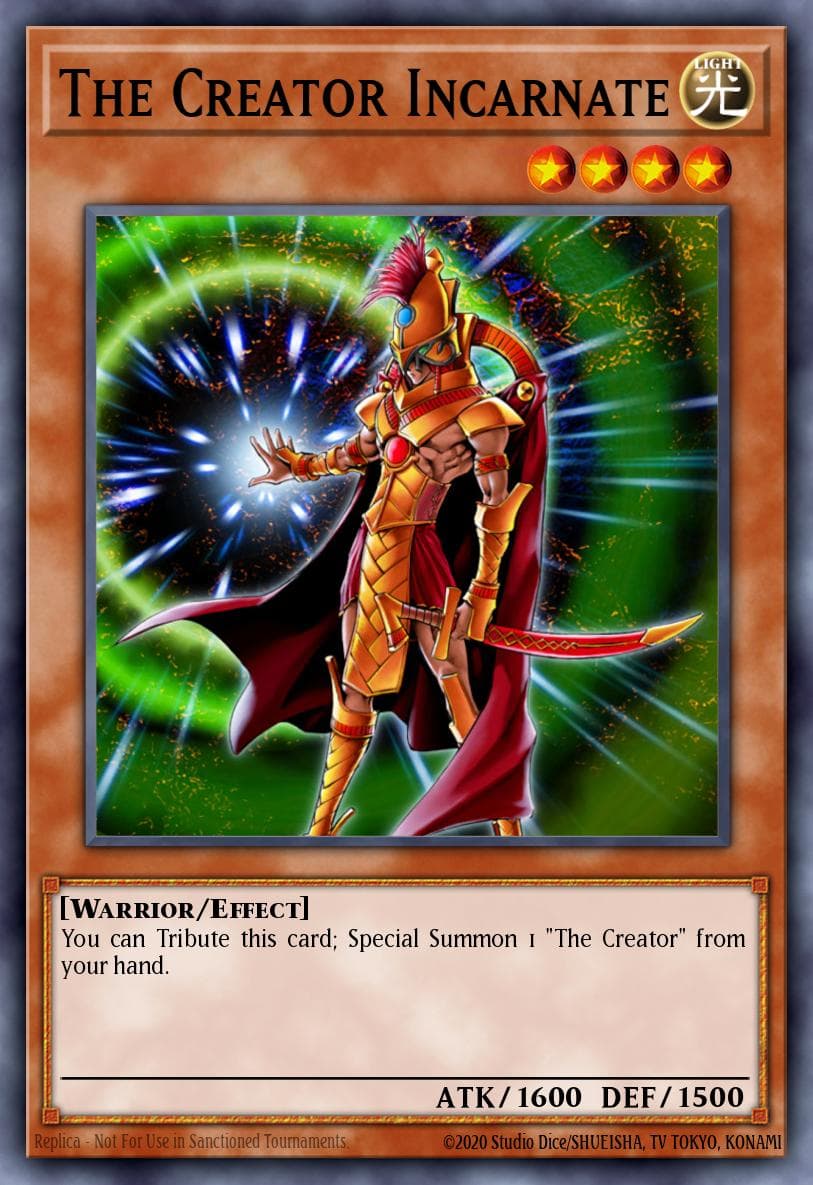 The Creator Incarnate Dark Revelation Volume 3 card