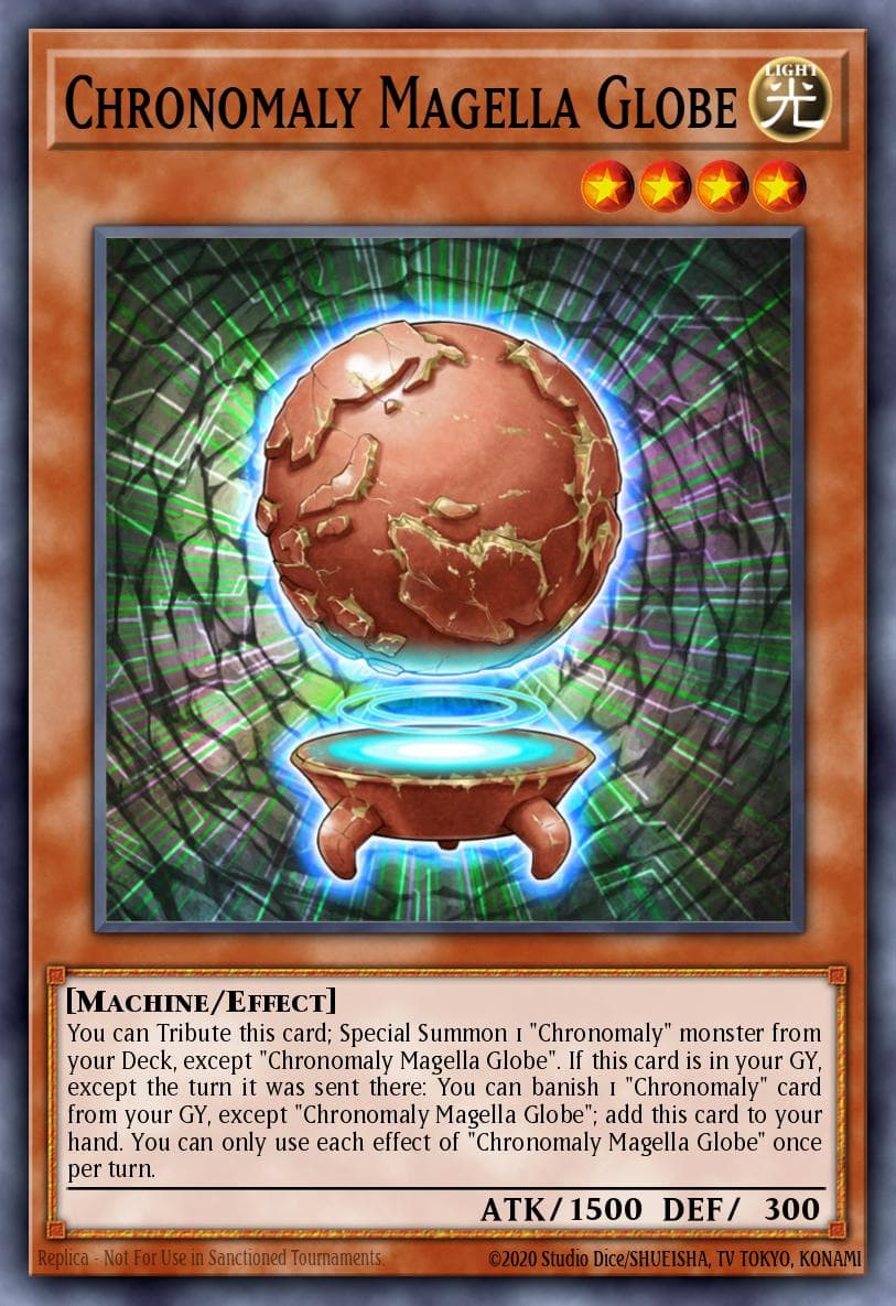 Chronomaly Magella Globe 2022 Tin of the Pharaoh's Gods card