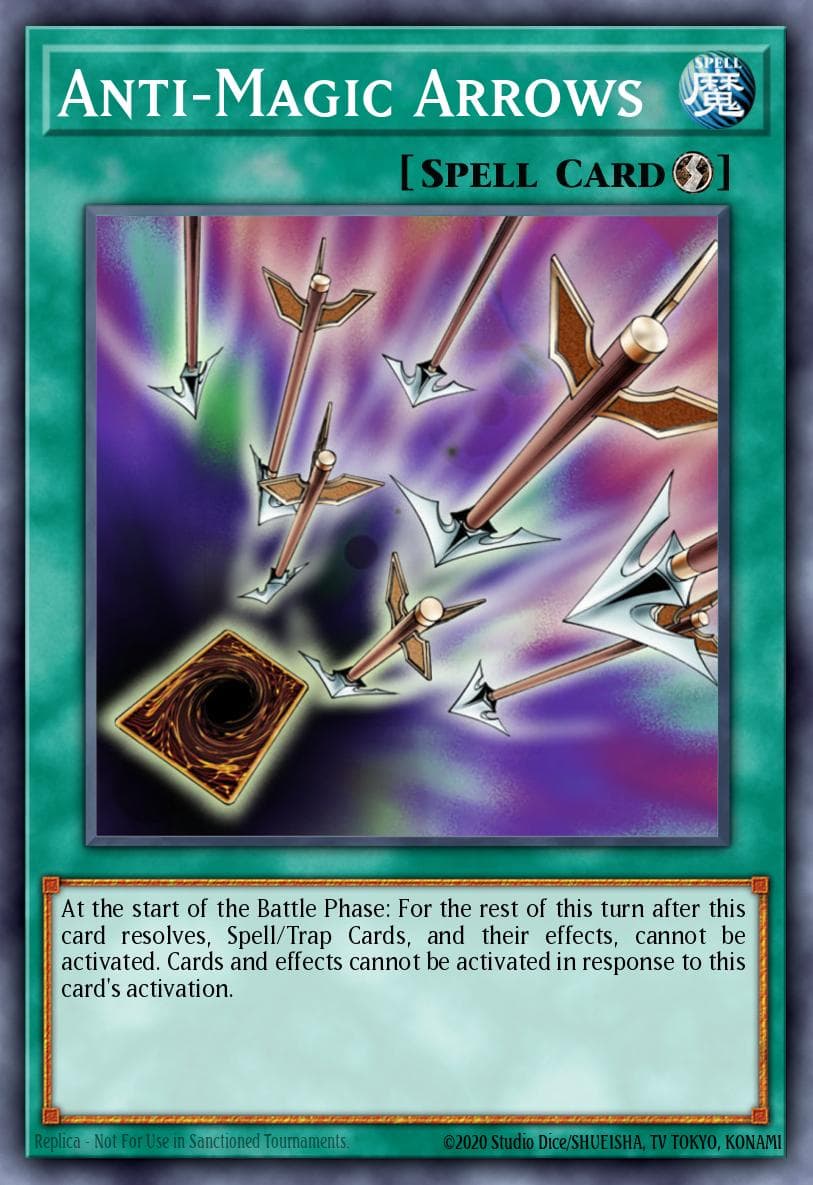 Anti-Magic Arrows Duelist Pack: Battle City card