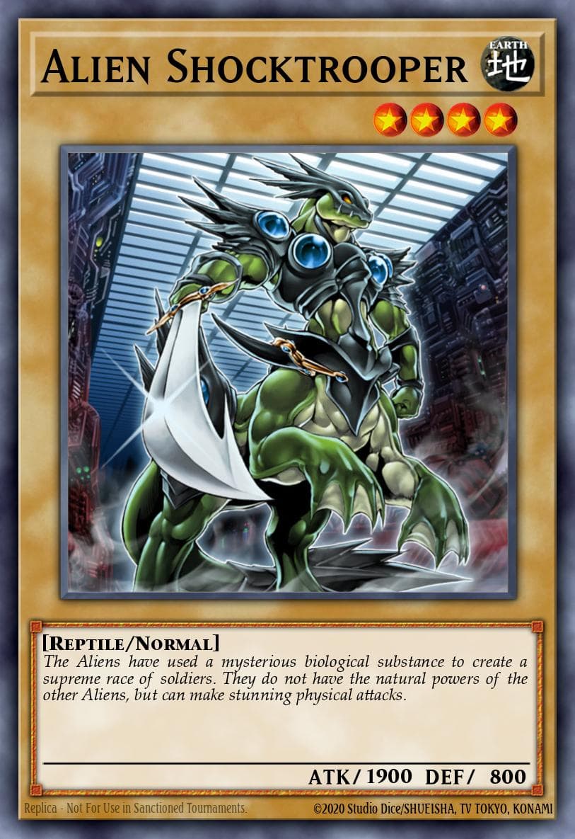 Alien Shocktrooper Tactical Evolution: Special Edition card