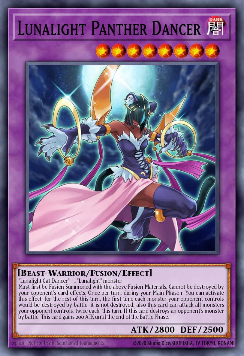 Lunalight Panther Dancer Legendary Duelists: Sisters of the Rose card