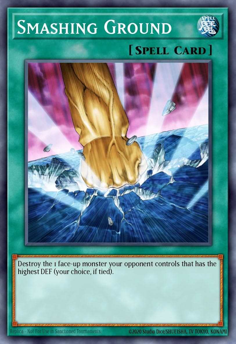 Smashing Ground Geargia Rampage Structure Deck card