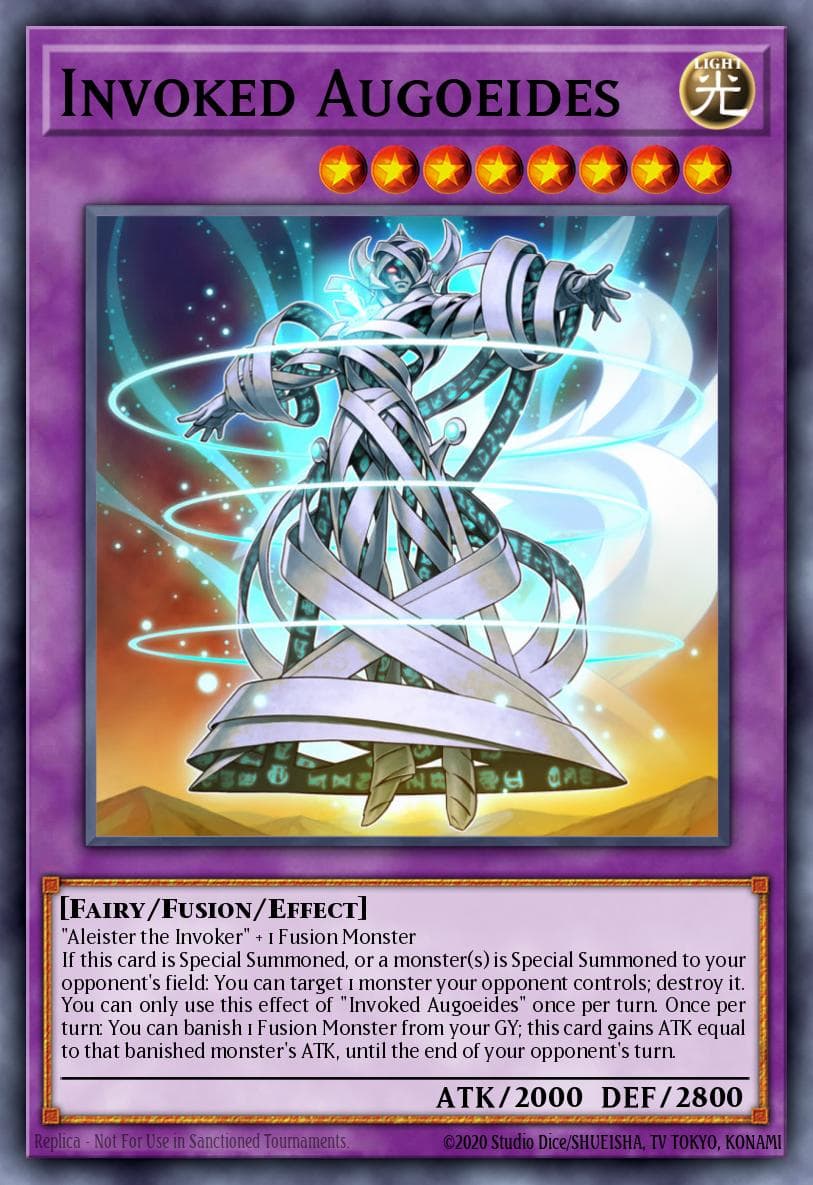 Invoked Augoeides Eternity Code Premiere! promotional card card
