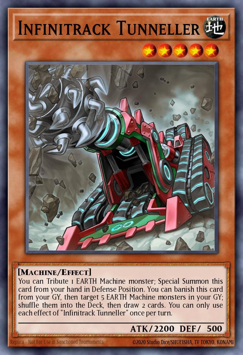 Infinitrack Tunneller The Infinity Chasers card