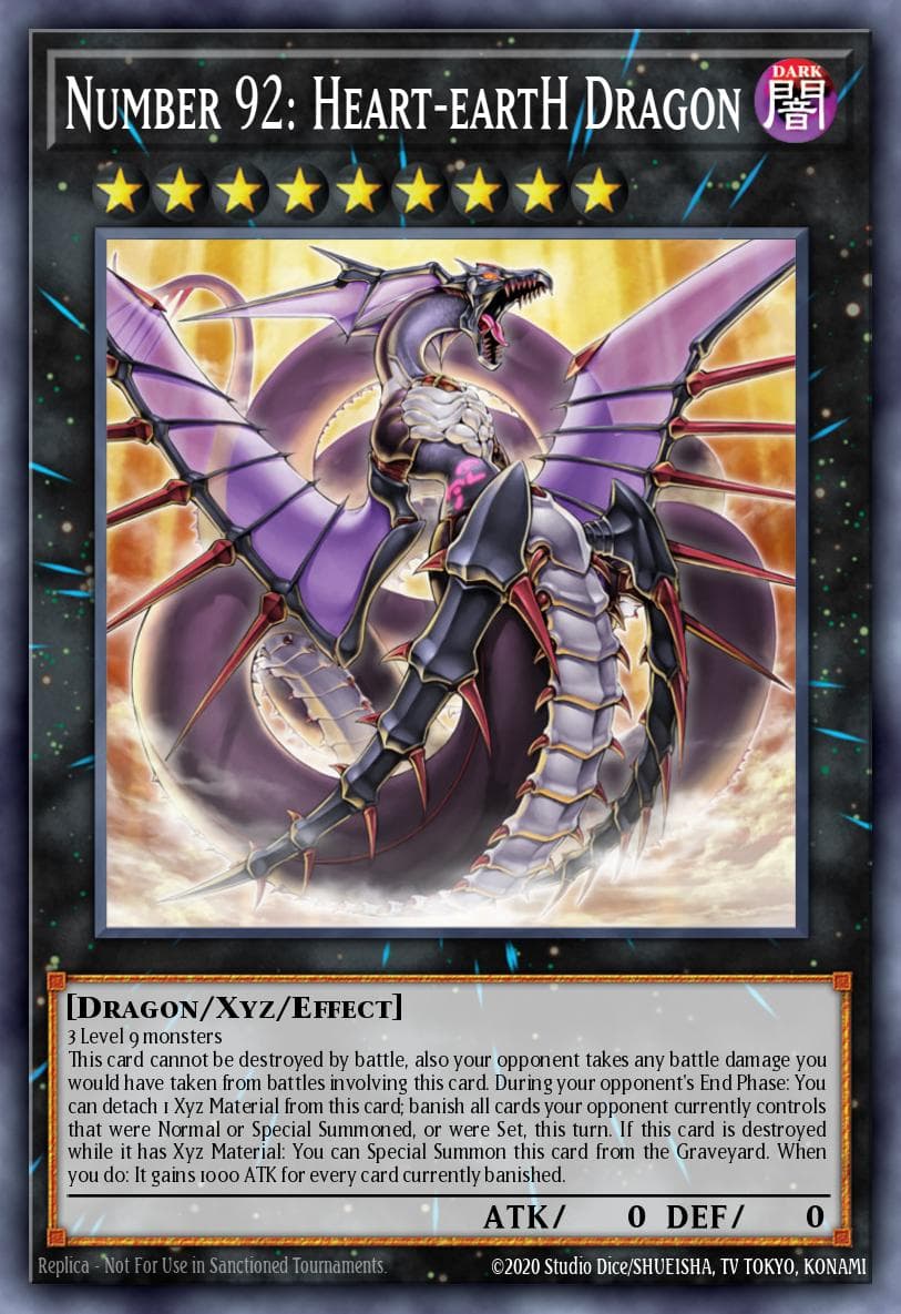 Number 92: Heart-eartH Dragon Cosmo Blazer: Special Edition card