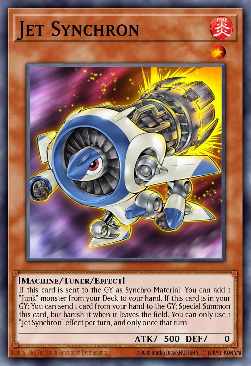Jet Synchron Legendary Duelists: Magical Hero card