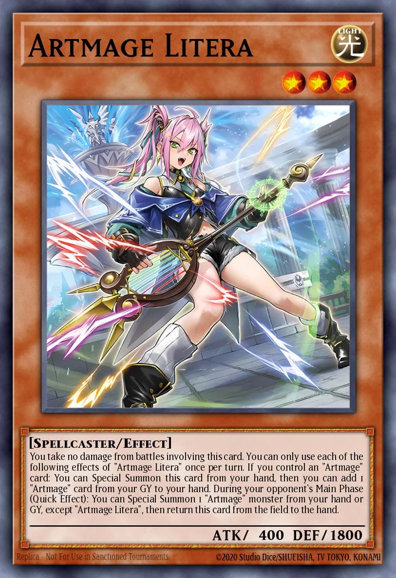 Artmage Litera Duelist's Advance card
