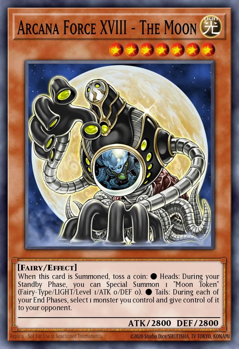 Arcana Force XVIII - The Moon Light of Destruction: Special Edition card