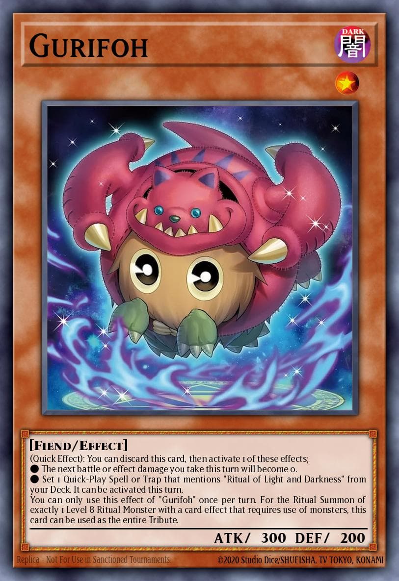 咕里佛 游戏王 card